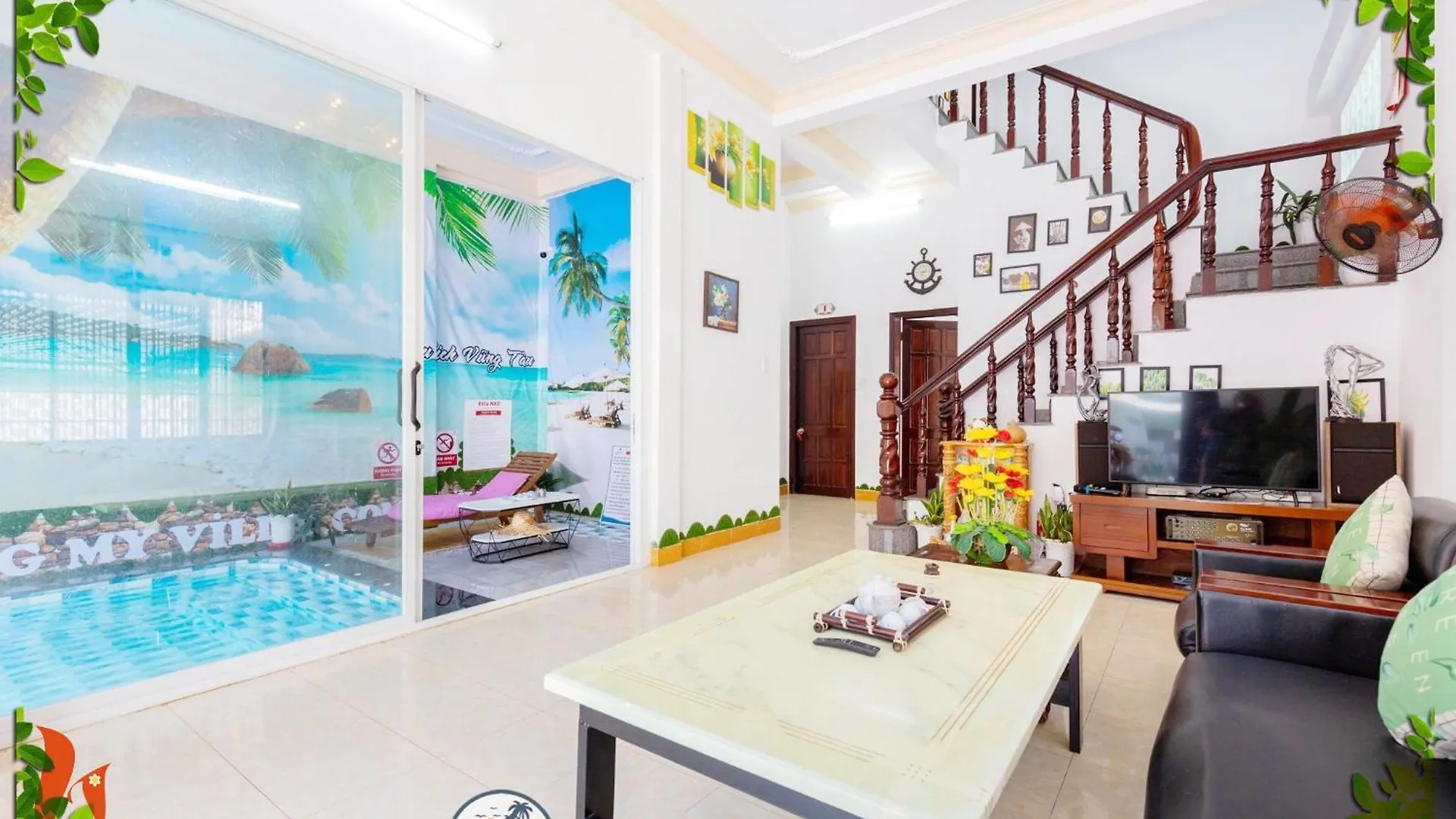 Biet Thu Dang Hoang Bai Sau Free Phao Hong Hac Villa Vung Tau Vietnam