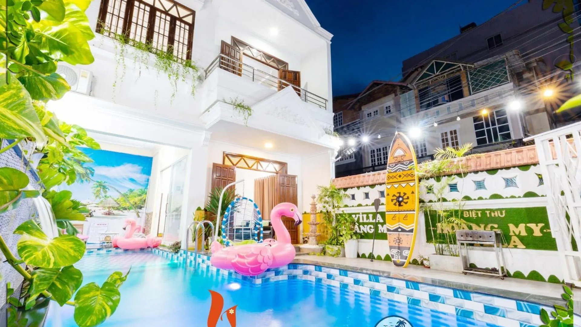 Biet Thu Dang Hoang Bai Sau Free Phao Hong Hac Villa Vung Tau