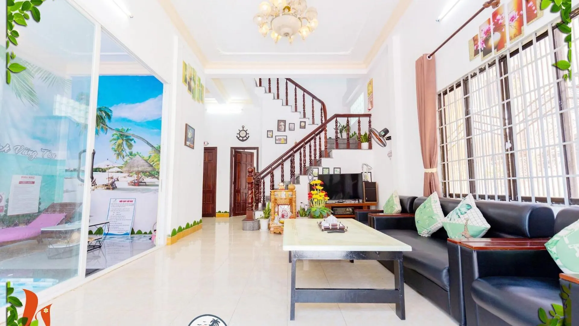 Biet Thu Dang Hoang Bai Sau Free Phao Hong Hac Villa Vung Tau