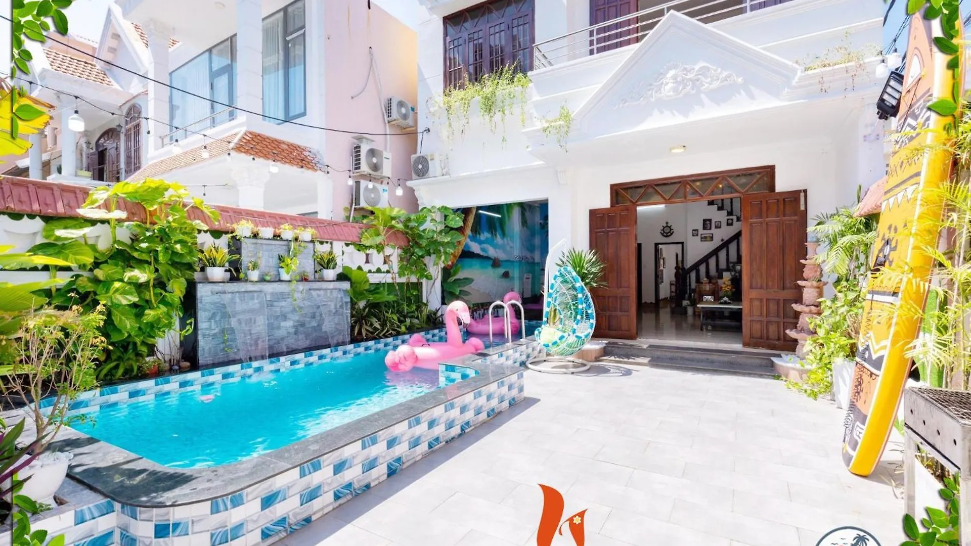 Biet Thu Dang Hoang Bai Sau Free Phao Hong Hac Villa Vung Tau 0*,